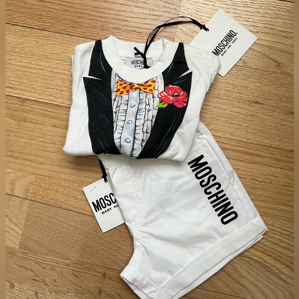 Moschino set baby 0-3 months outfit